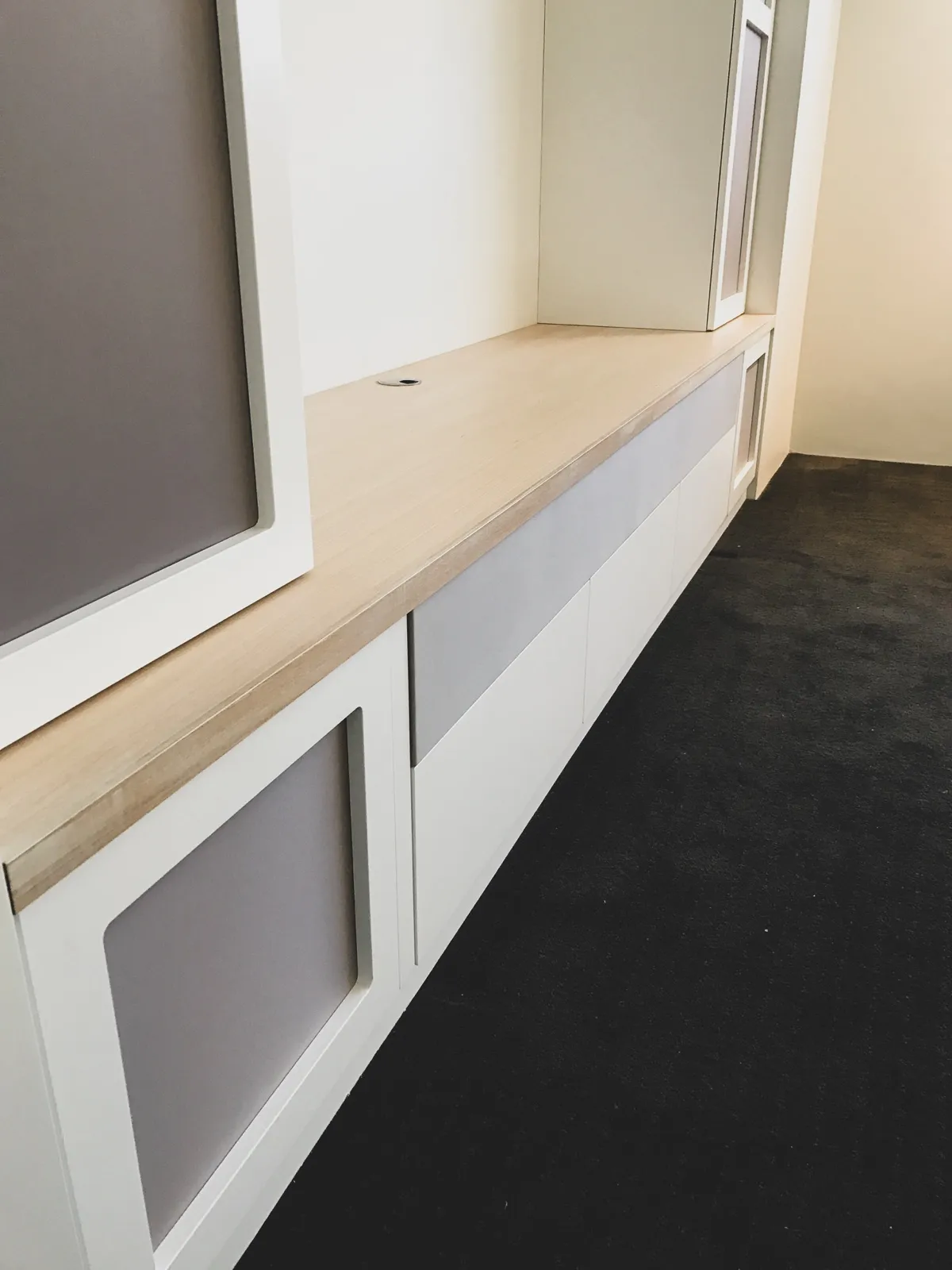 Built-in study nook