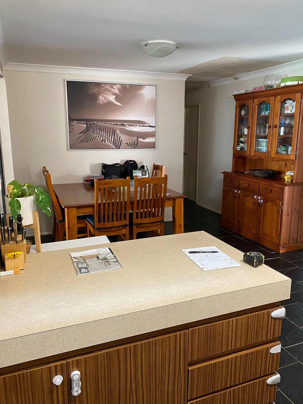 Before - original kitchen